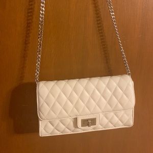 White purse
